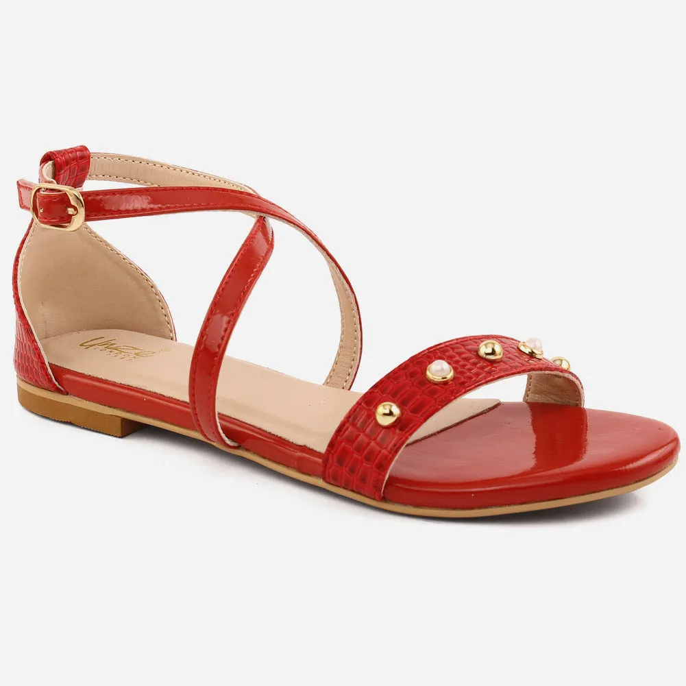 Girl’s "FIONA" Ankle Strap Sandals