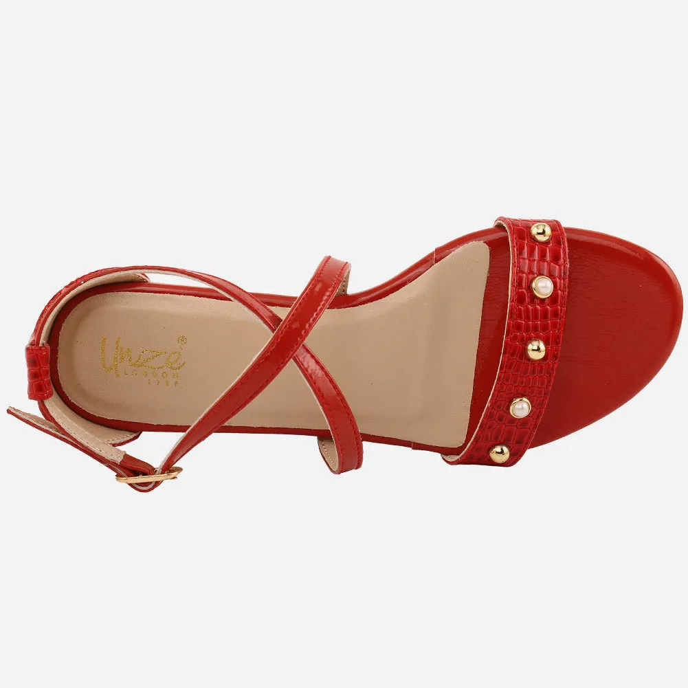 Girl’s "FIONA" Ankle Strap Sandals