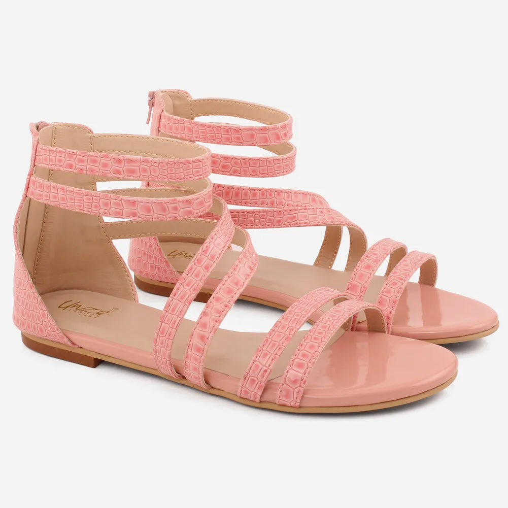 Girls"RHETT" Flat Sandals