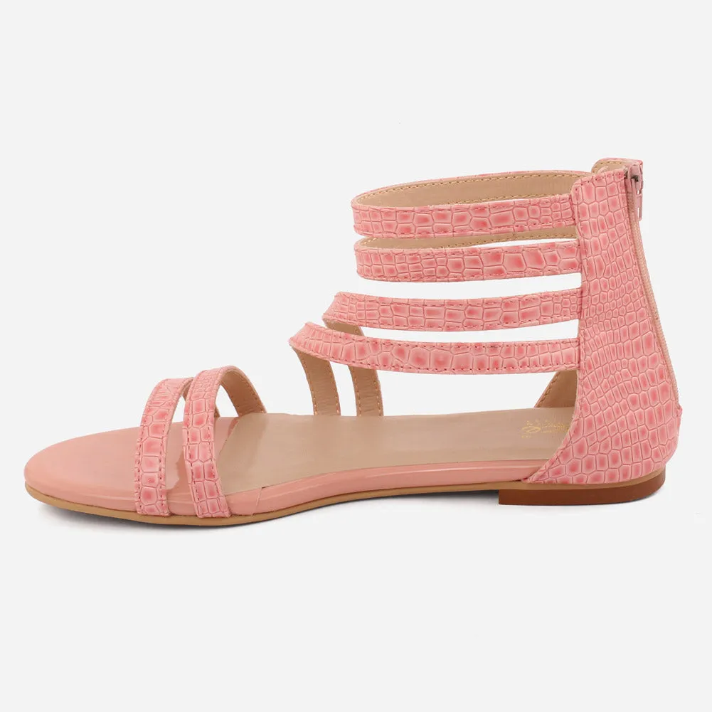 Girls"RHETT" Flat Sandals