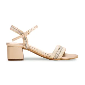 Golden Fancy Sandal FN5827