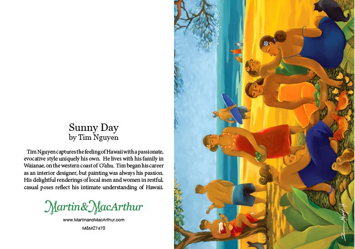 Greeting Card "Sunny Day" by Tim Nguyen