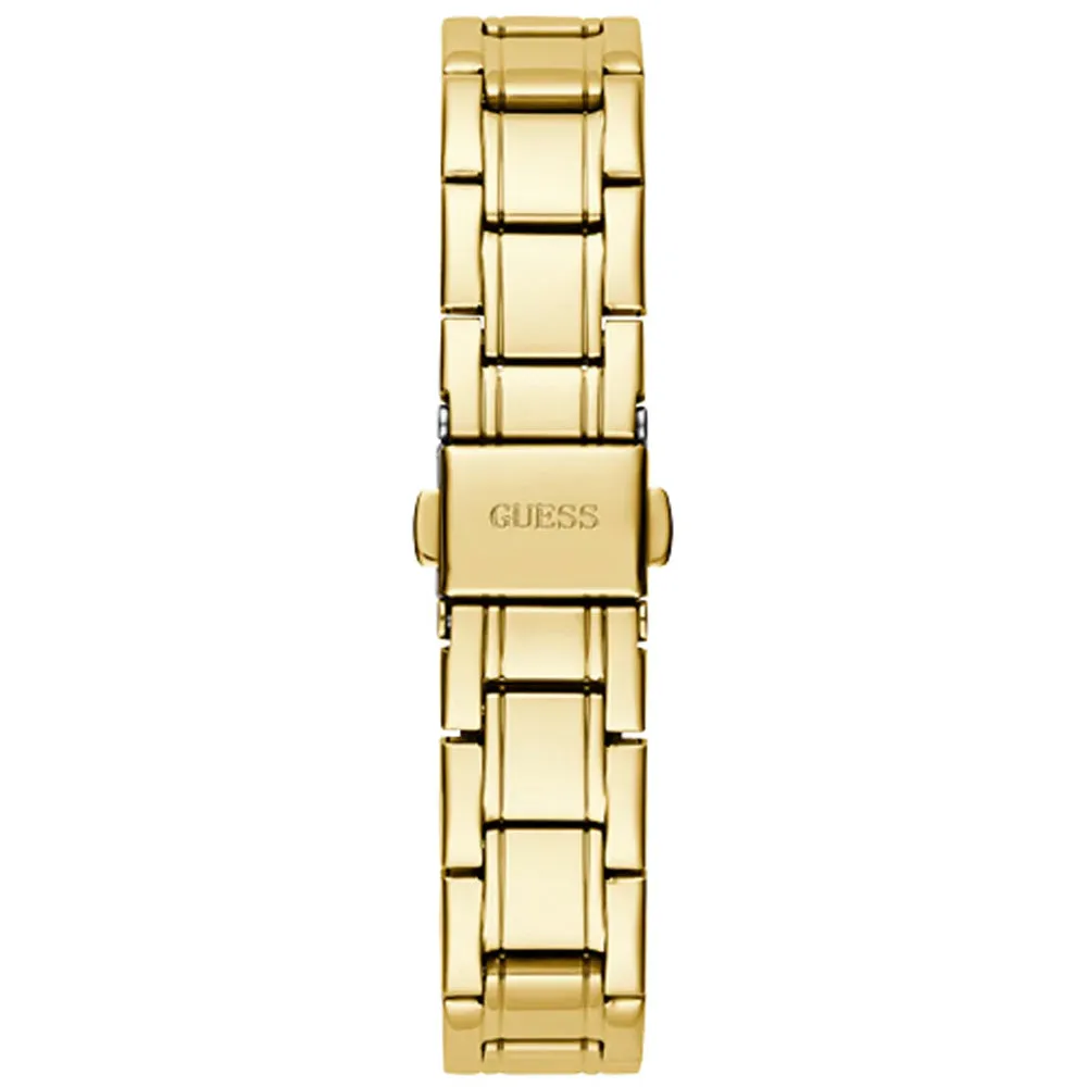 Guess Melody Gold Tone Stainless Steel Strap Ladies Watch GW0468L2