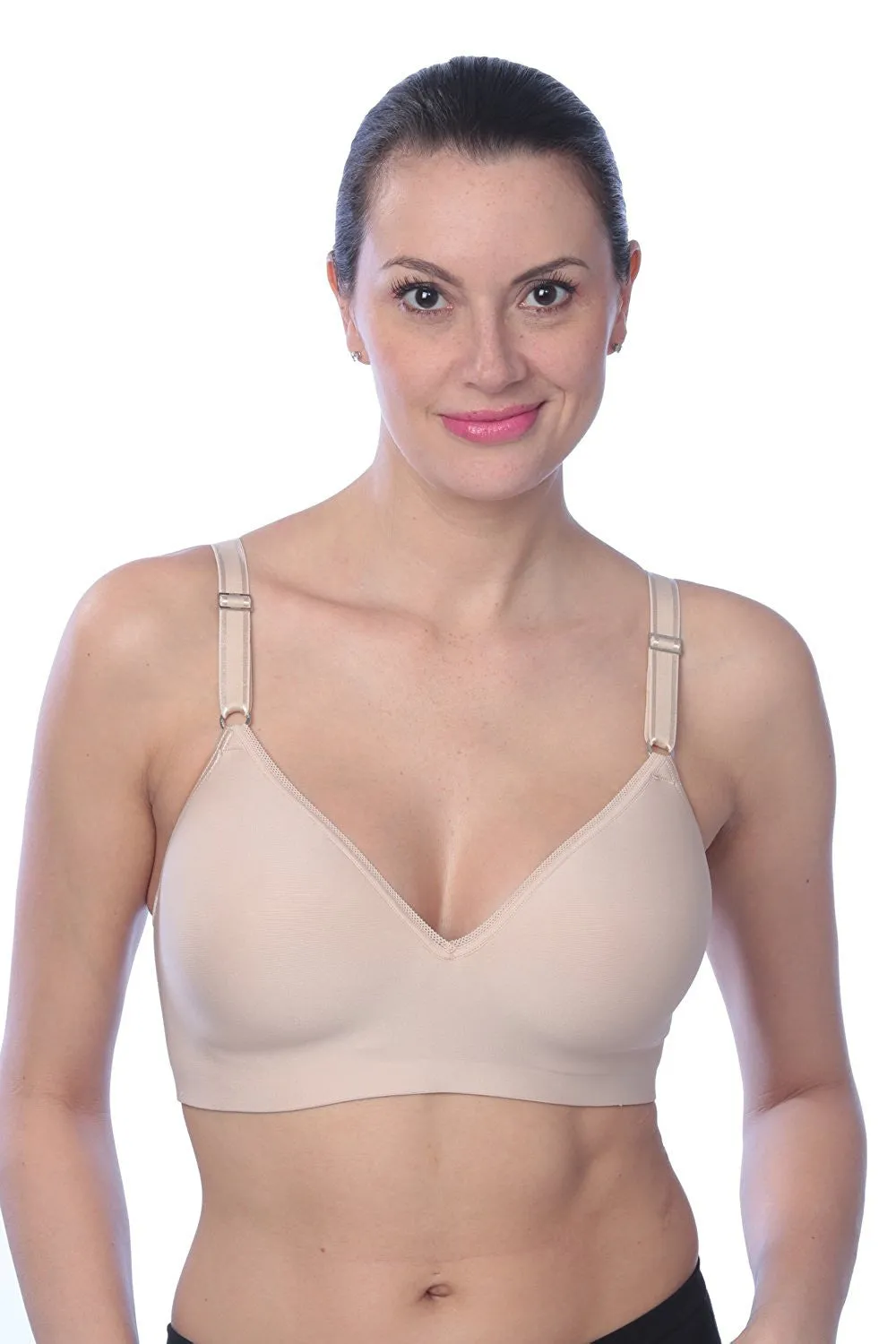 Hanes Women's Ultimate Smooth Inside and Out Foam Wirefree