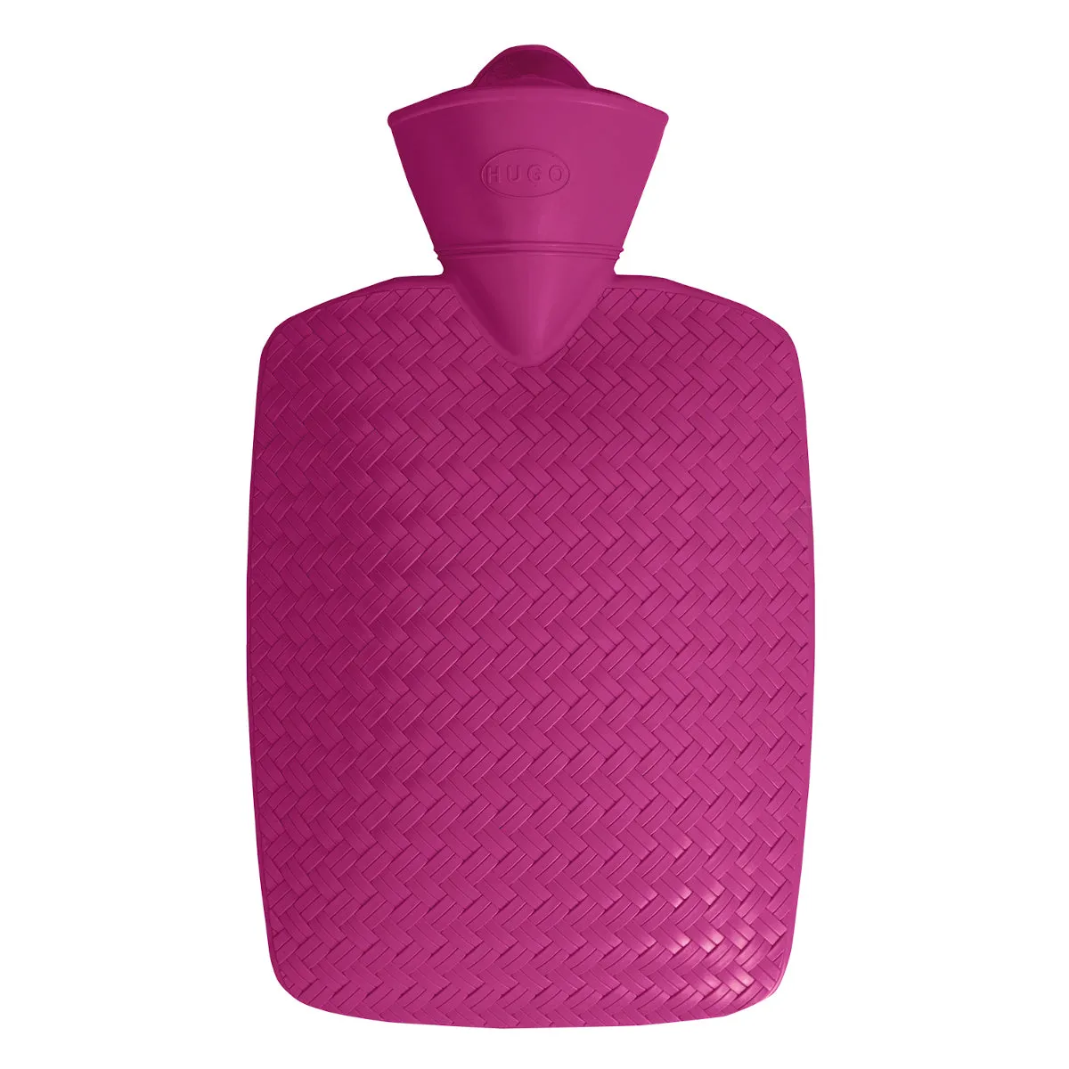 Hot Water Bottle Classic -Wicker- Raspberry