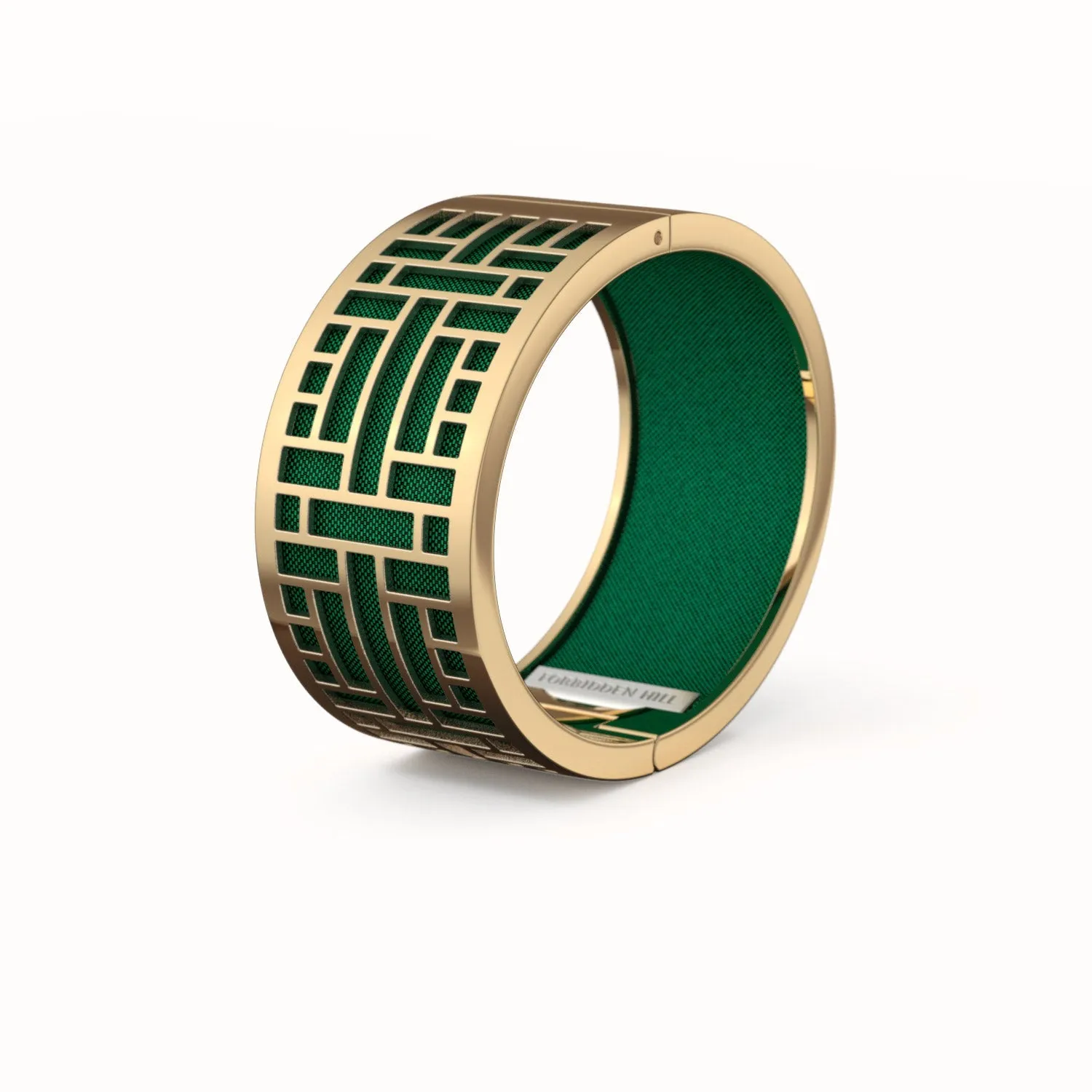 Huế Bangle - Emerald Green