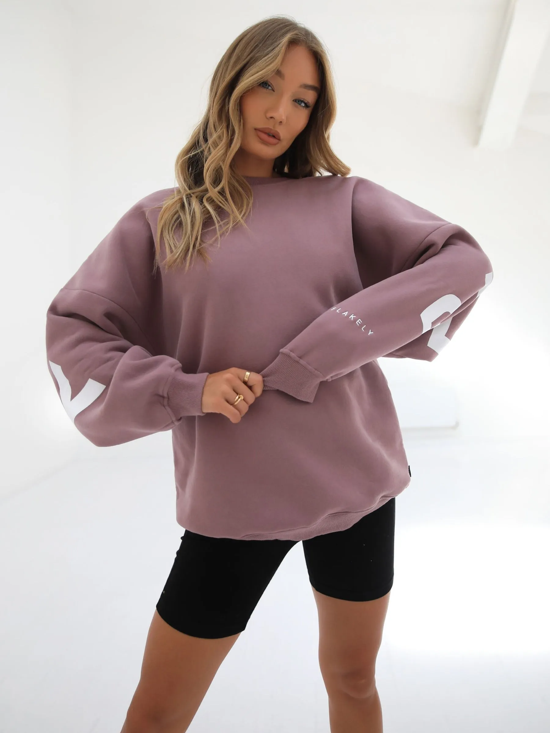 Isabel Oversized Jumper - Dusty Pink