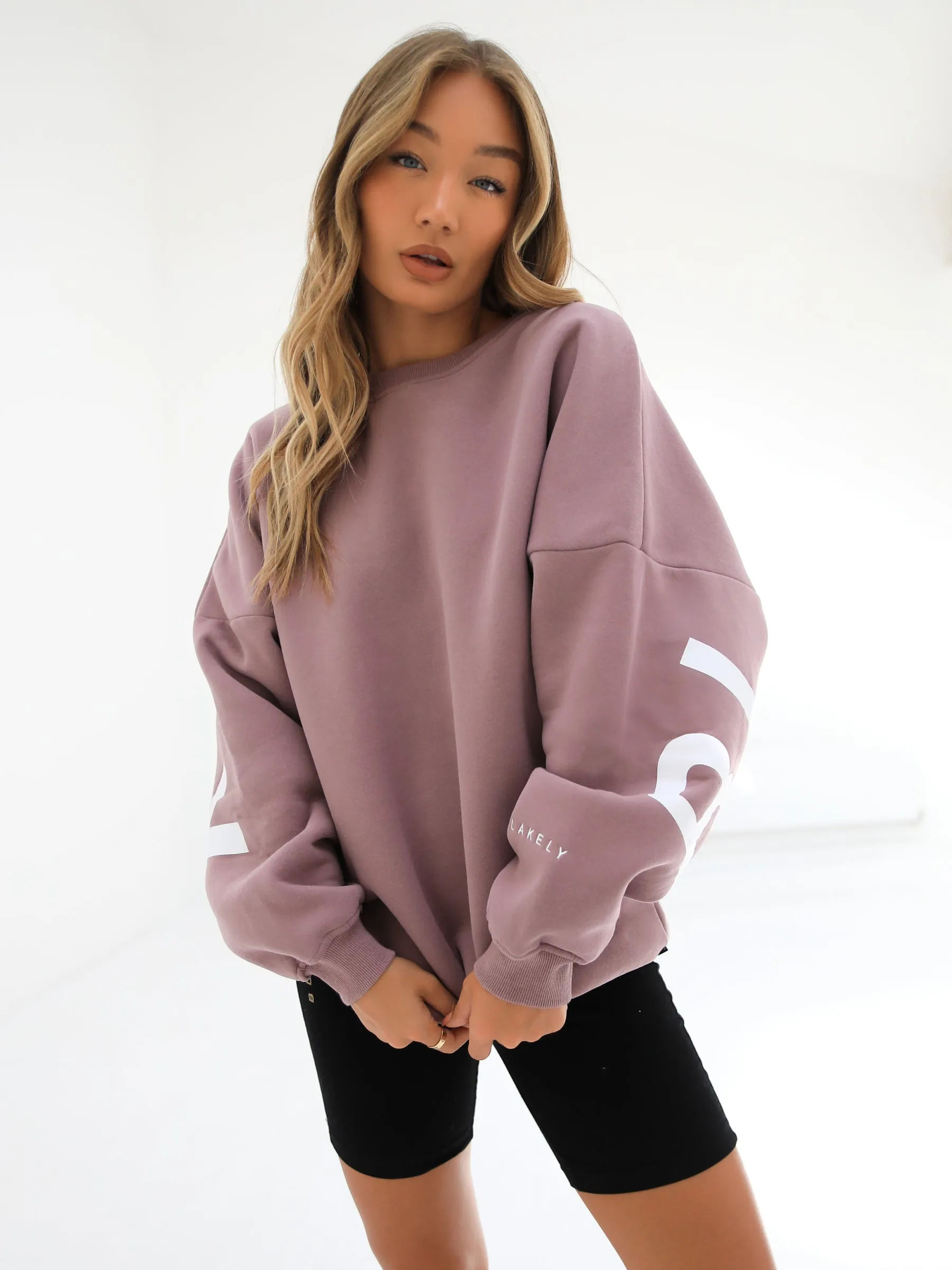 Isabel Oversized Jumper - Dusty Pink