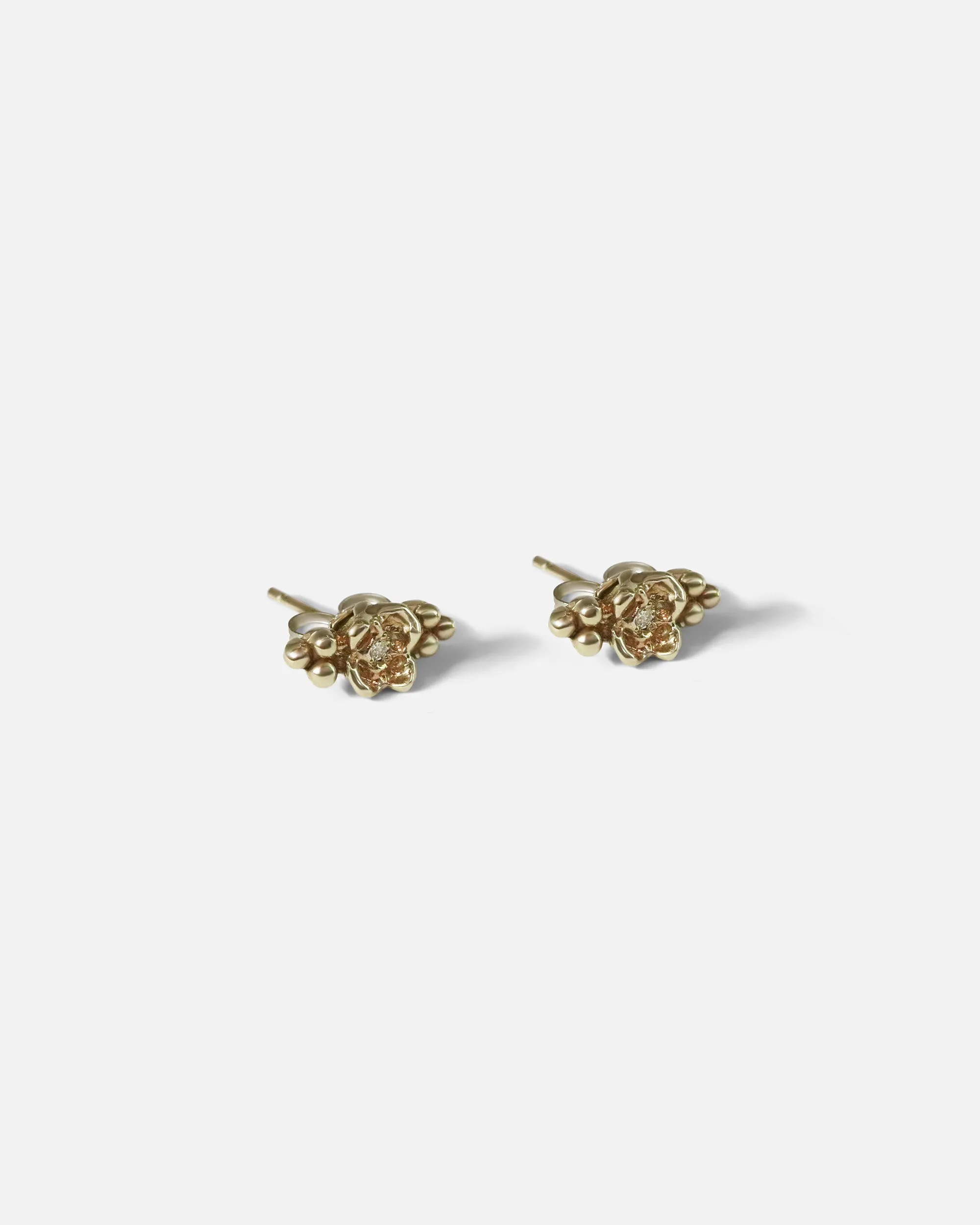 Kara Rose Studs With Diamonds