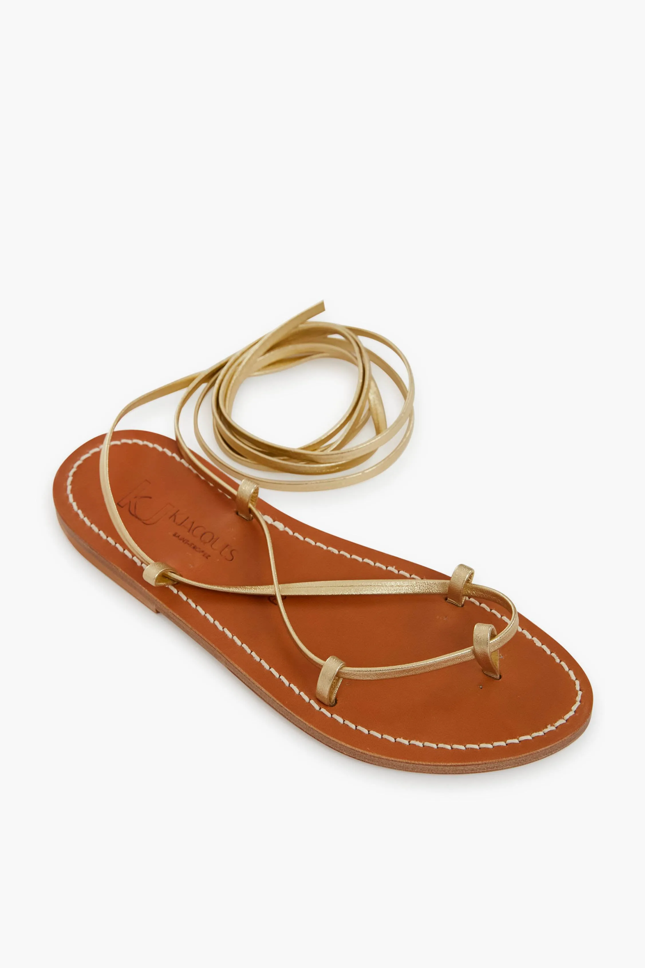 Lame Platine Bikini Sandal