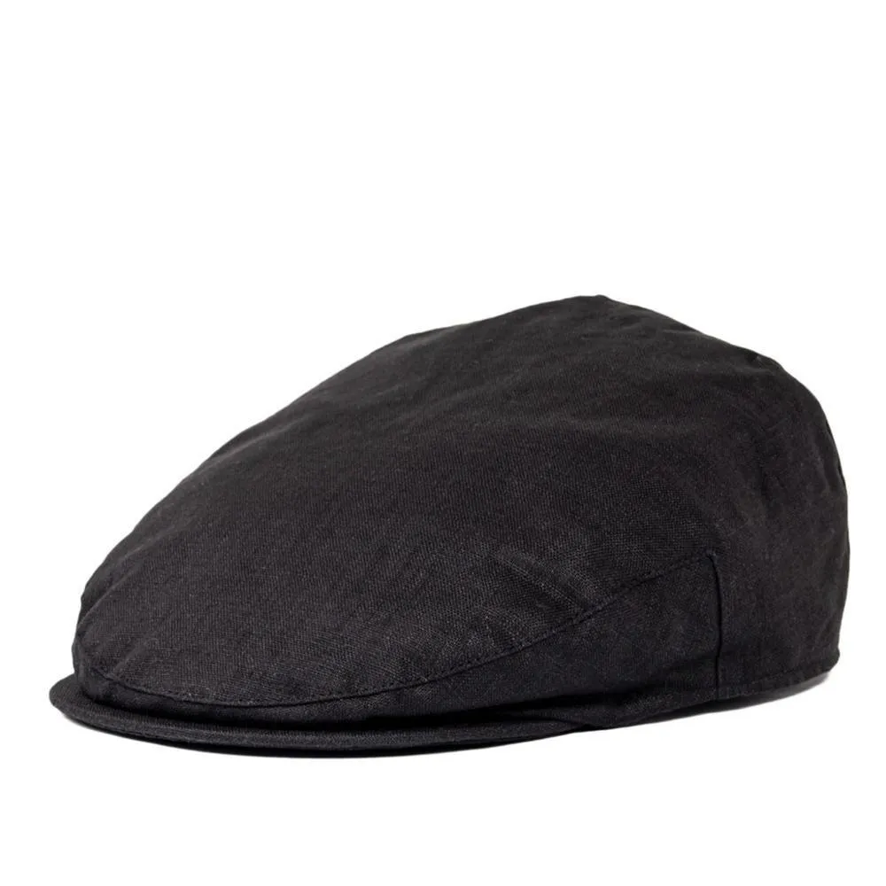 Linen Flat Cap