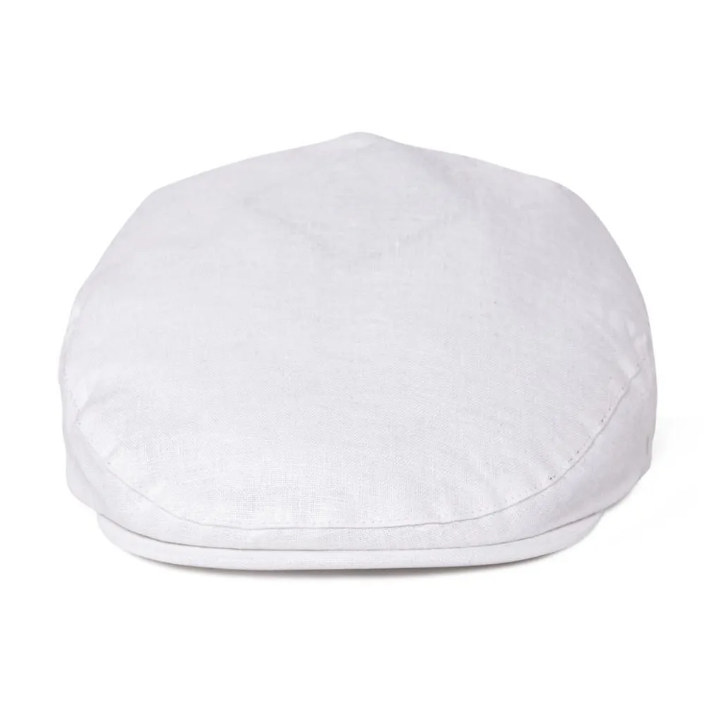 Linen Flat Cap