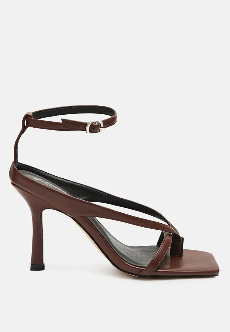 Marcia Mid Heel Sandals By Ruw