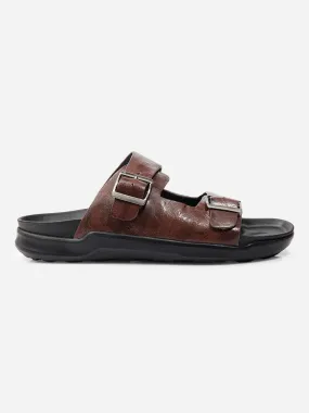 Men Brown Sandal / Slipper (ID4224)