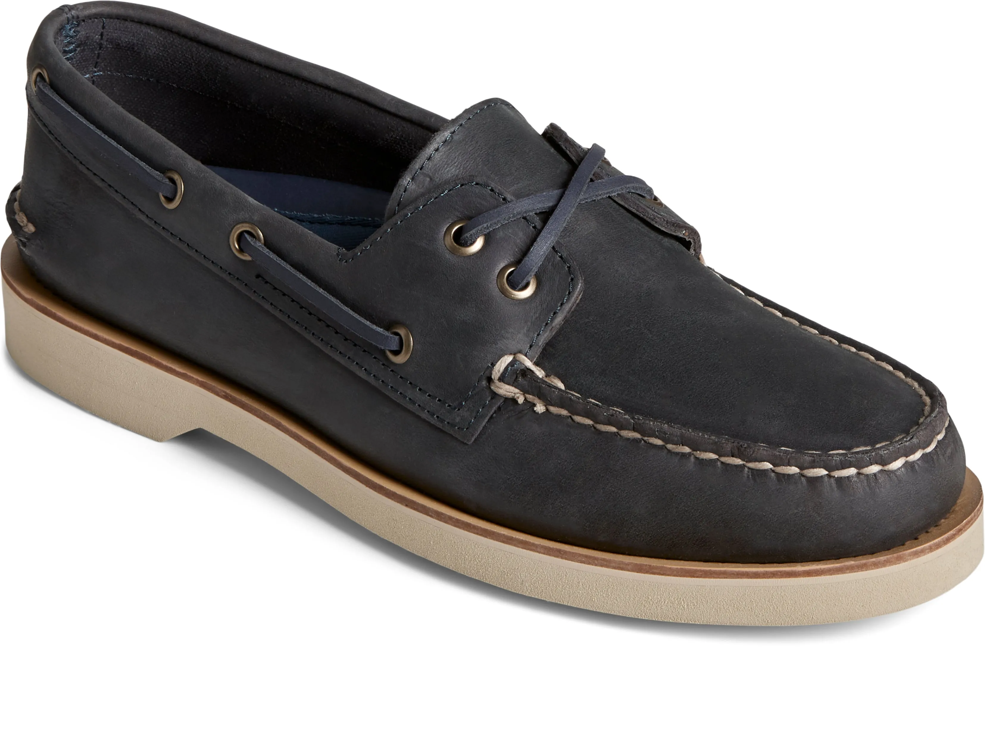 Men's Authentic Original Double Sole Cross Lace Wide Navy