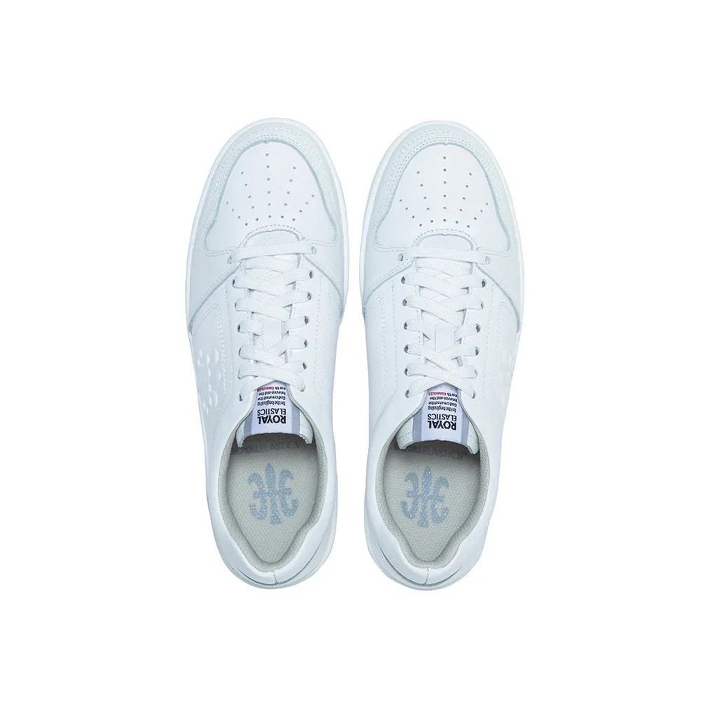 Men's Maker White Logo Leather Sneakers 08214-000