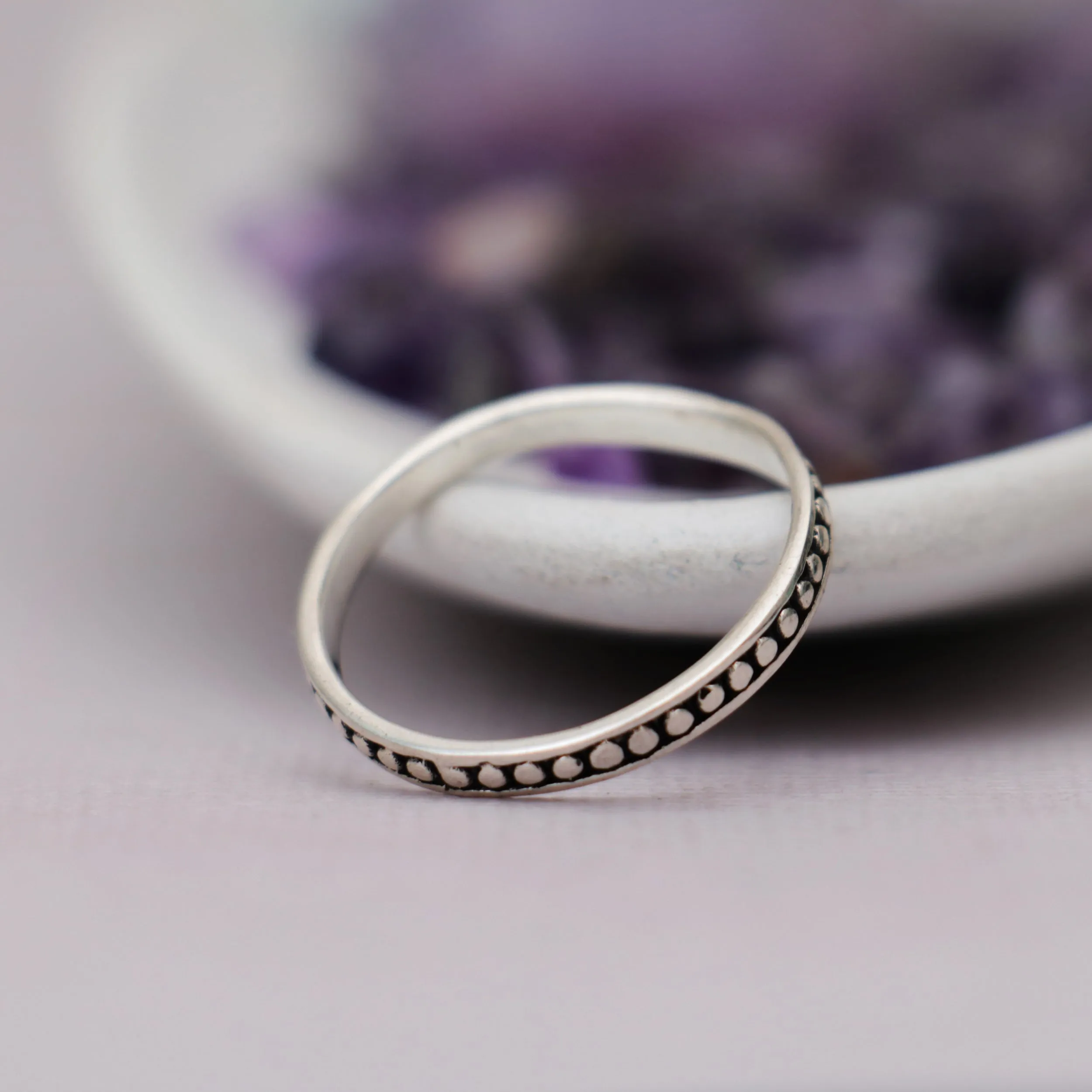 Modern Curved Wedding Ring | Moonkist Designs