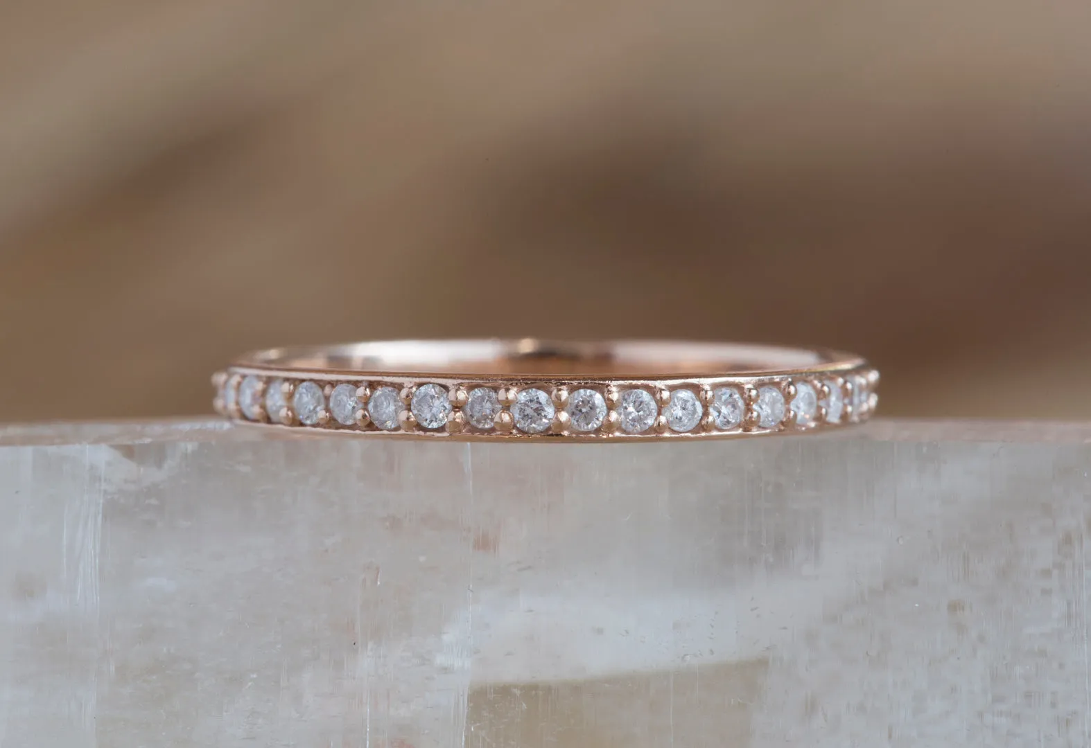 Pavé Diamond Wedding Band