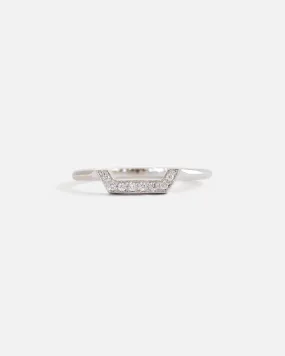 Pave Setting / Bottom Stackable Ring