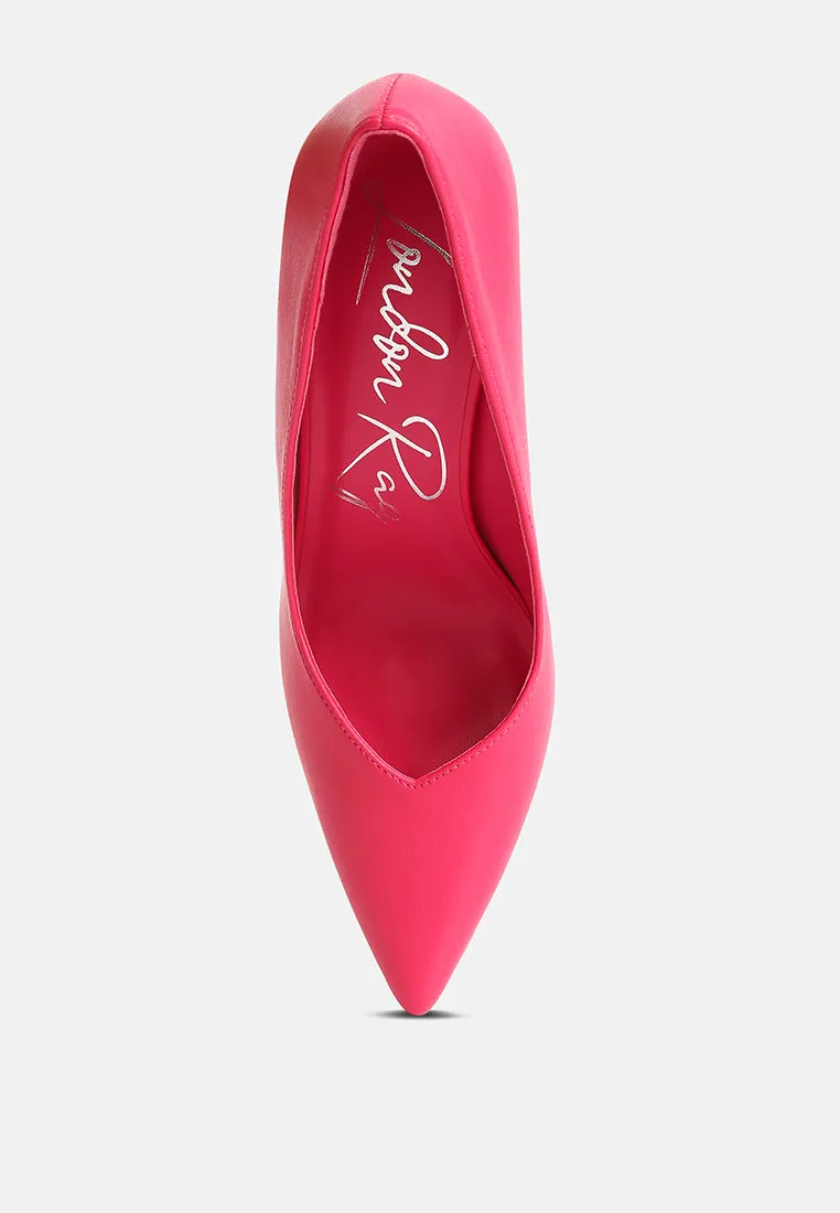 Rarity Point Toe Stiletto Heeled Pumps By Ruw