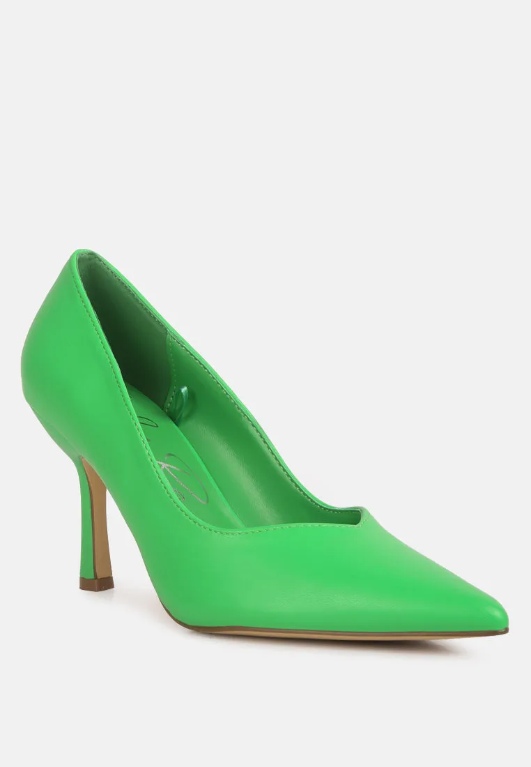 Rarity Point Toe Stiletto Heeled Pumps By Ruw