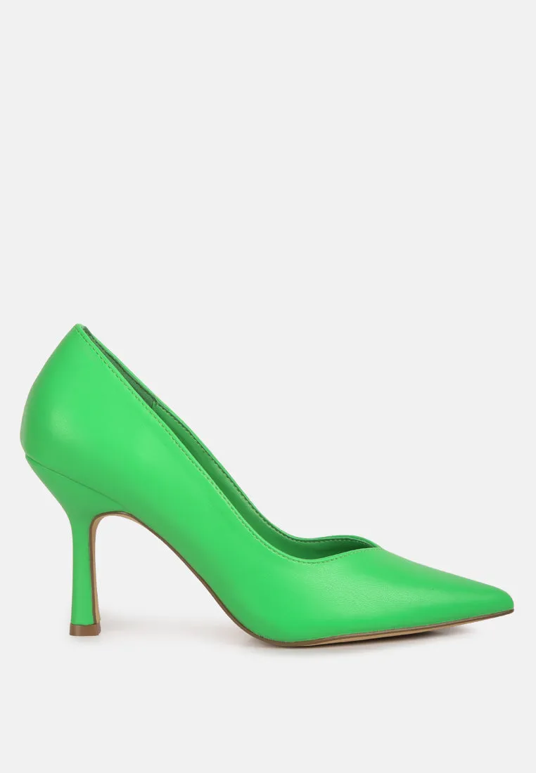 Rarity Point Toe Stiletto Heeled Pumps By Ruw