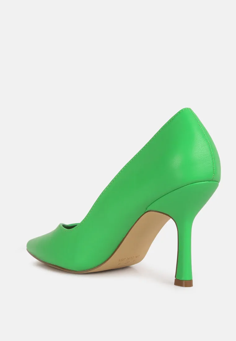 Rarity Point Toe Stiletto Heeled Pumps By Ruw