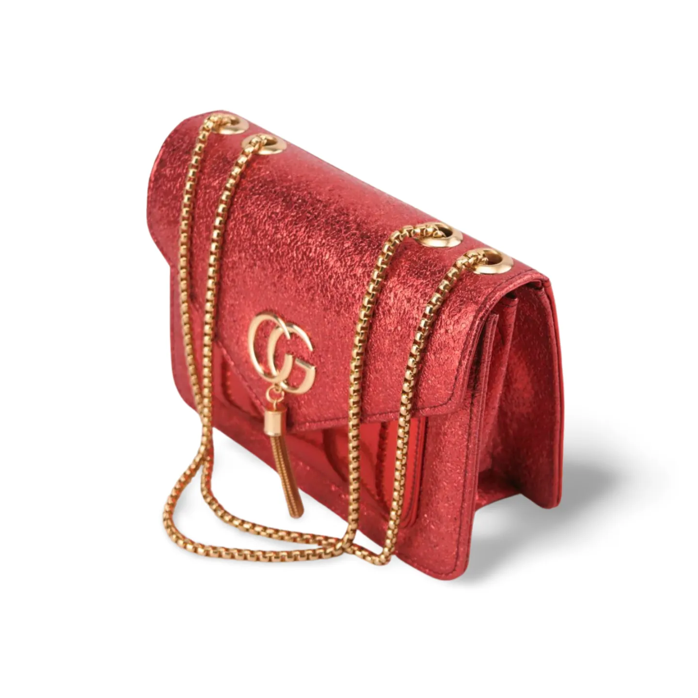 Shine Bright with the Mini Glittering Crossbody Bag