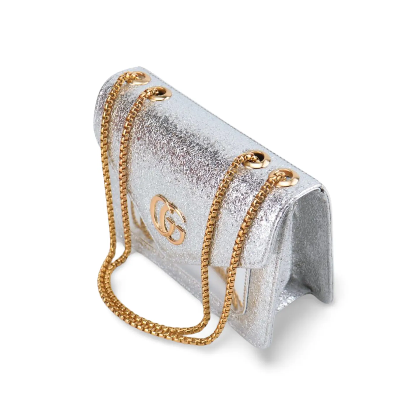 Shine Bright with the Mini Glittering Crossbody Bag