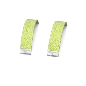 Silk Slides for 16mm Bangle - Lemongrass Green