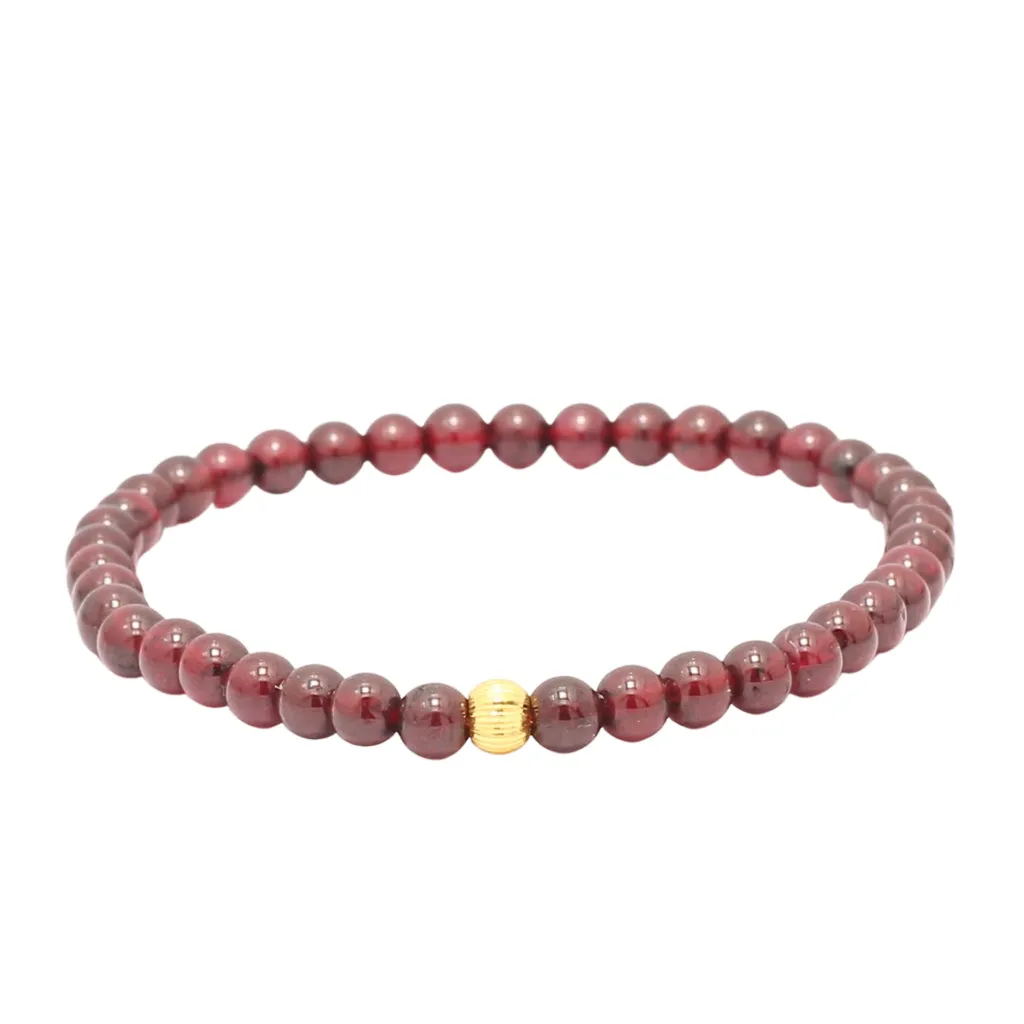 TAKA Jewellery 999 Pure Gold Bead Bracelet 转运珠