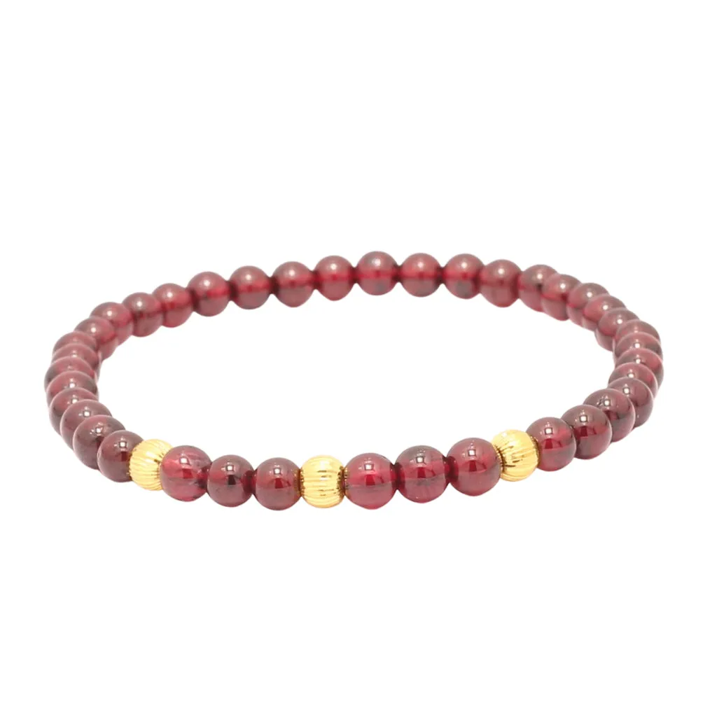 TAKA Jewellery 999 Pure Gold Bead Bracelet 转运珠