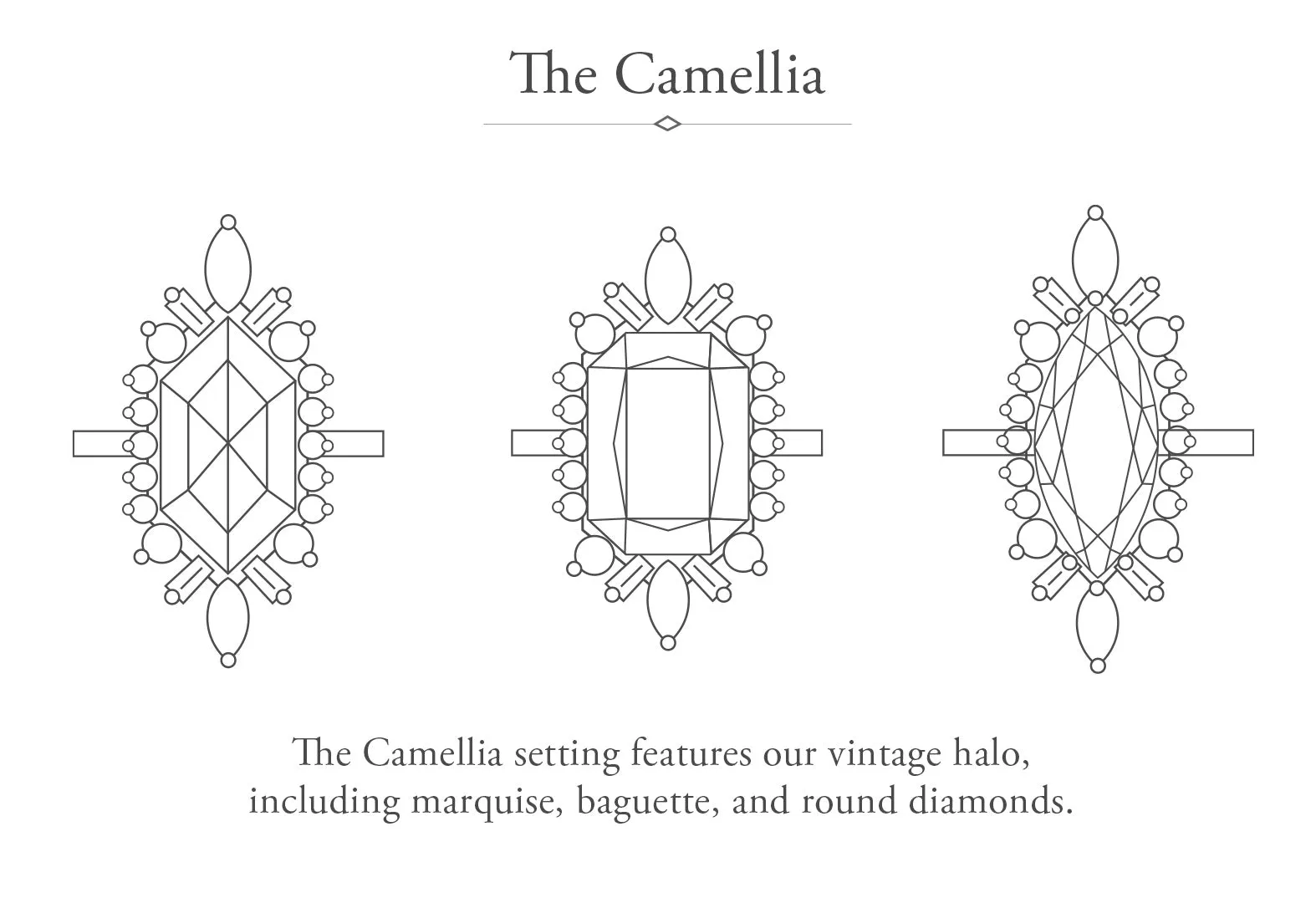 The Camellia Ring with a .38ct Australian Opal