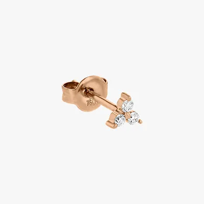 The Mini Trois Diamond Earrings