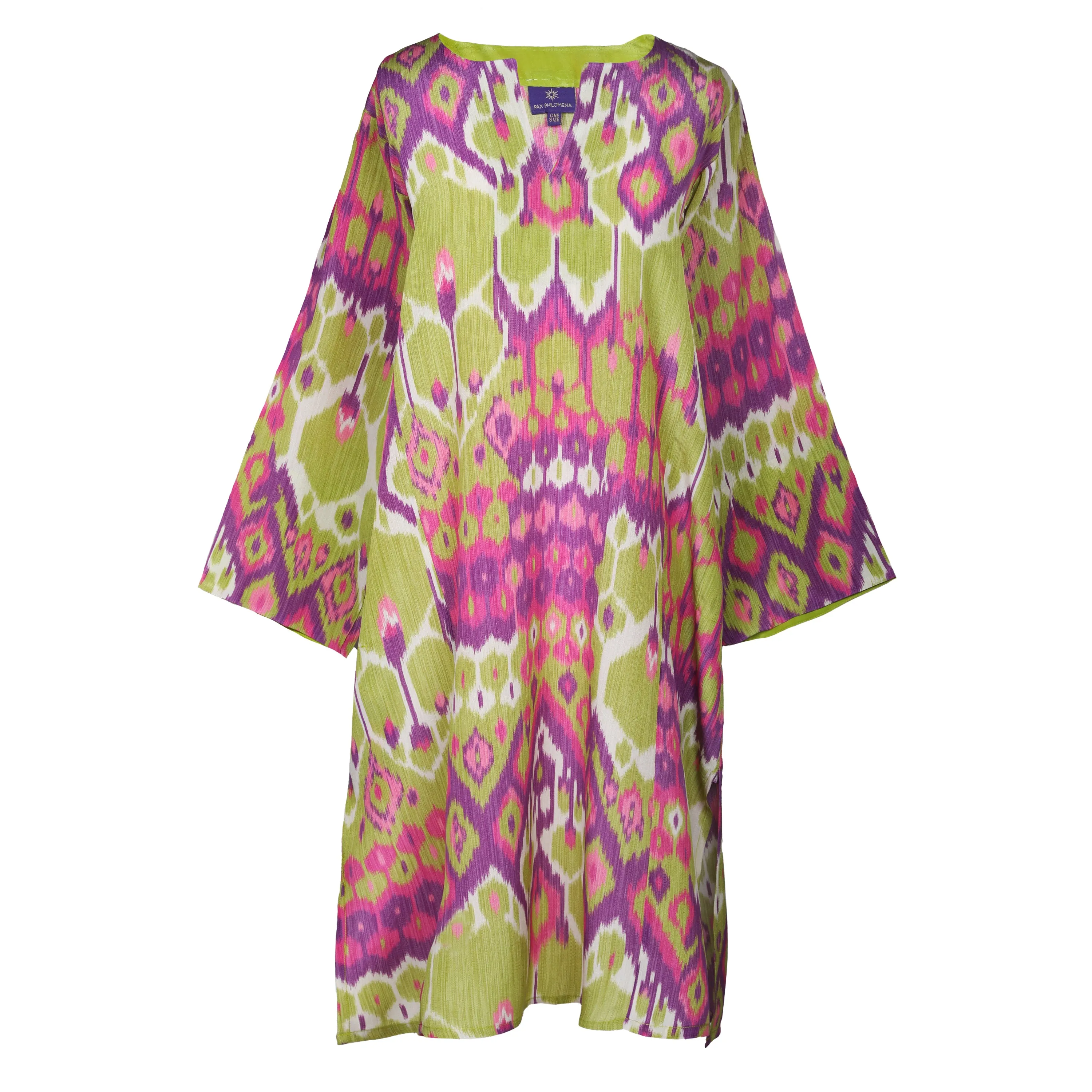 Viola Vita Italian Silk Midi Tunic